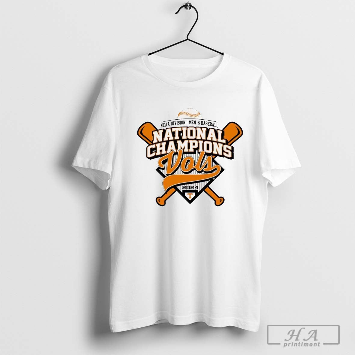 Logo Ncaa Division I Mens Baseball National Champions Vols 2024 Tennessee Volunteers