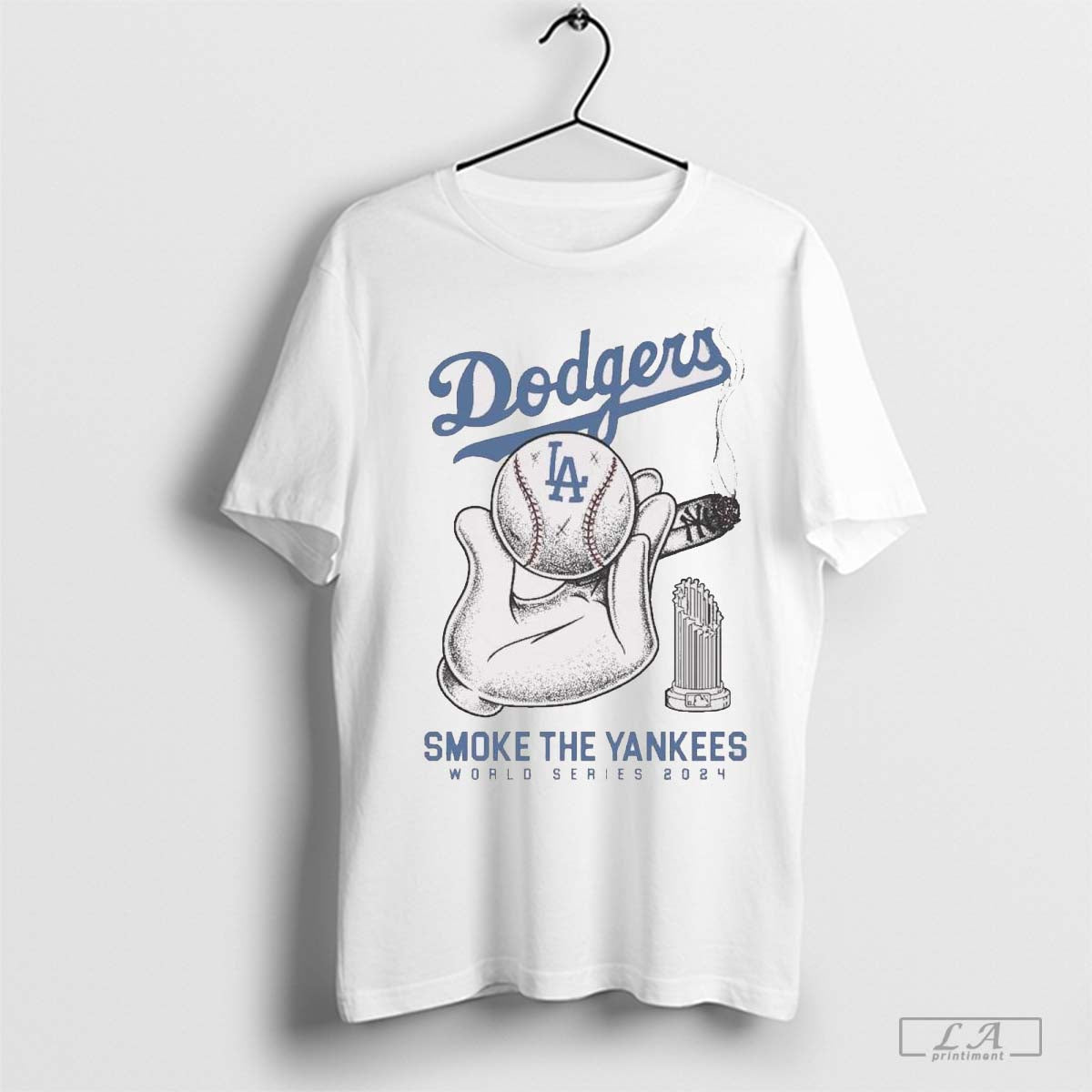 Los Angeles Dodgers Mlb Smoke The Yankees World Series 2024