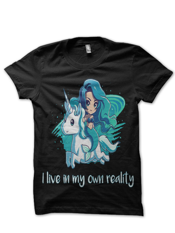 I Live In My Own Reality Half Sleeve T-Shirt