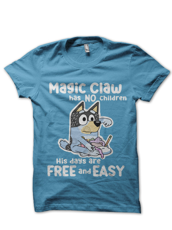 Magic Claw Light Blue T-Shirt