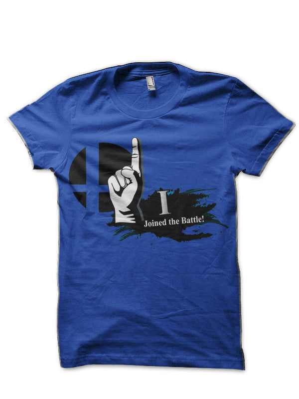 Smash Fight I Joined The Battle Royal Blue T-Shirt