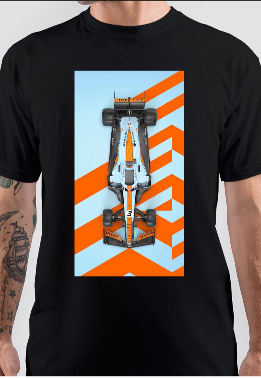 McLaren Gulf Black T-Shirt
