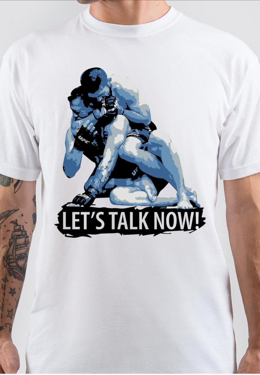 Mcgregor VS Khabib Lets Talk Now T-Shirt