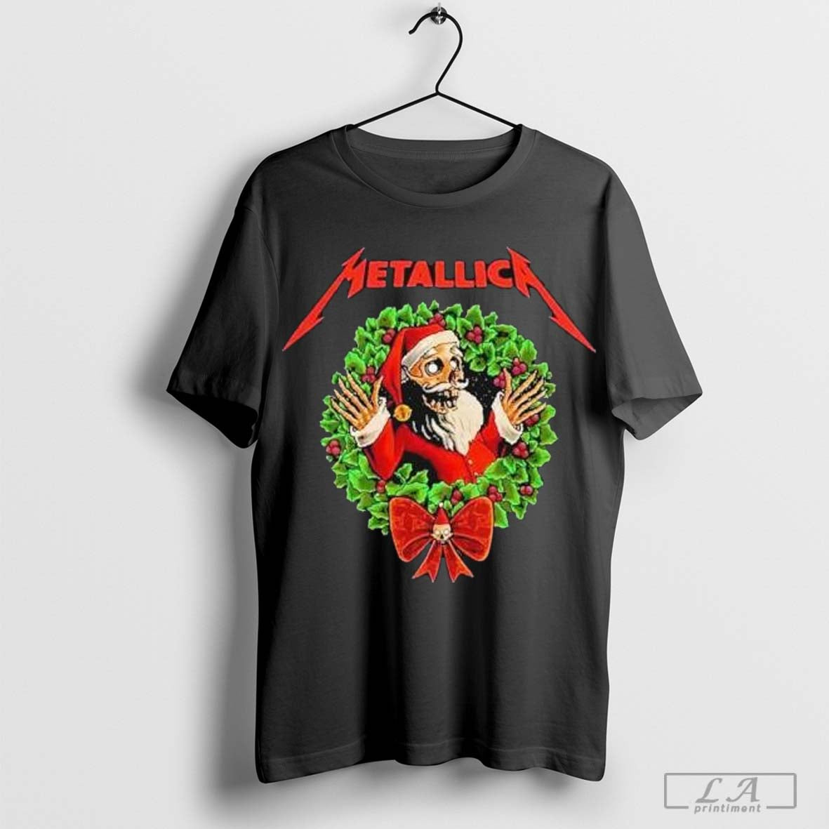 Metallica Creeping Claus Holiday Christmas 2024 Unisex