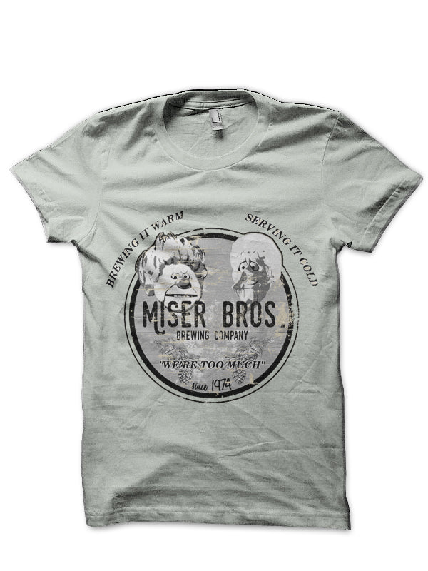 Miser Bros Ash Grey T-Shirt