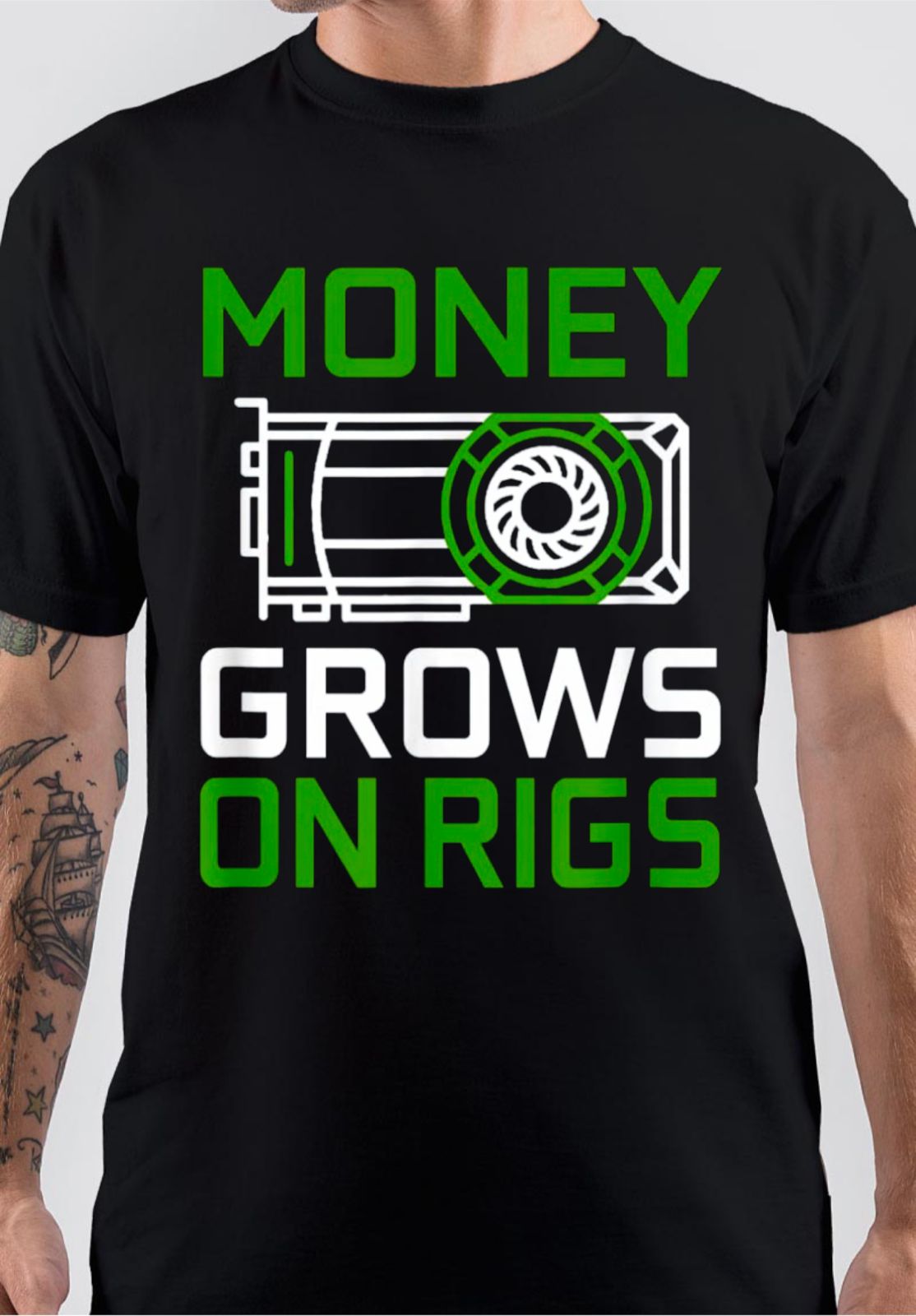 Money Grows On Rigs T-Shirt