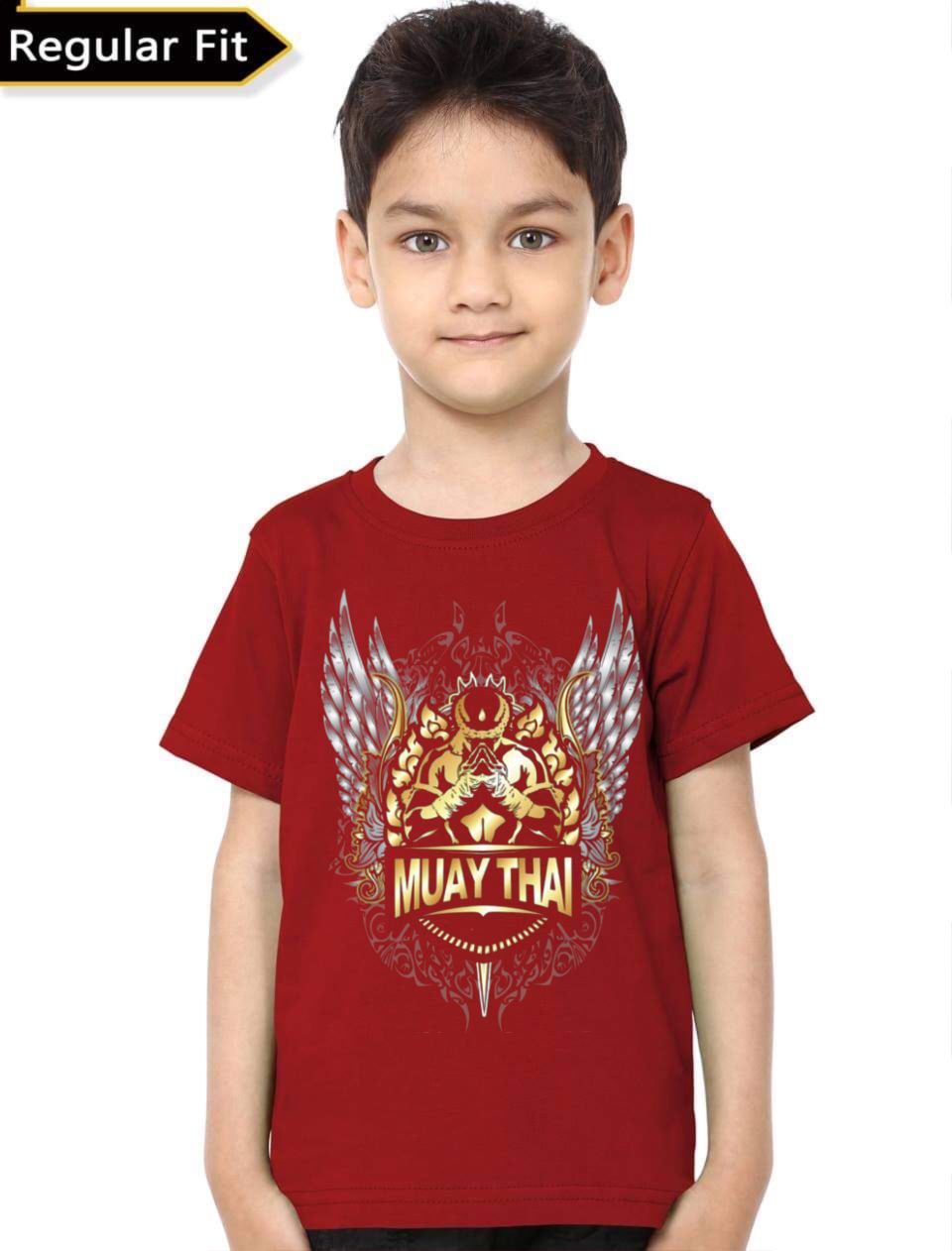 Muay Thai Logo Kids T-Shirt