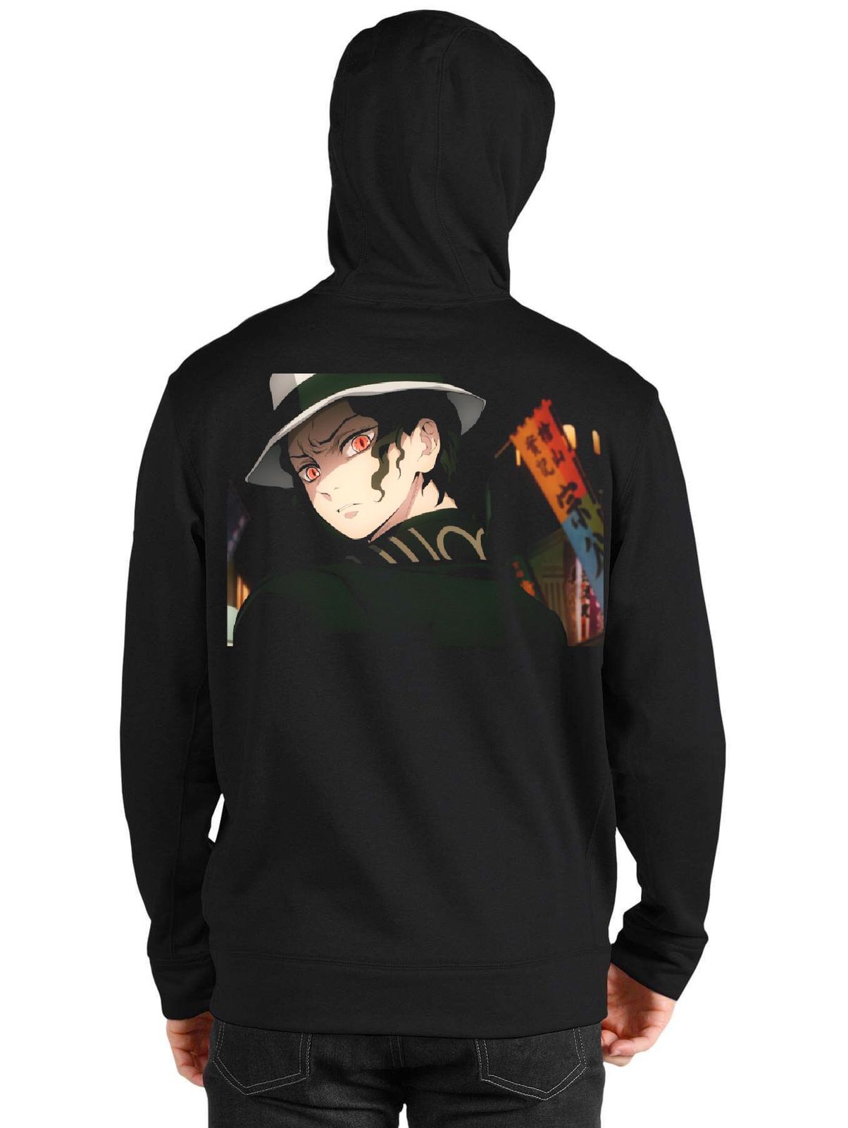Muzan Kibutsuji Black Hoodie