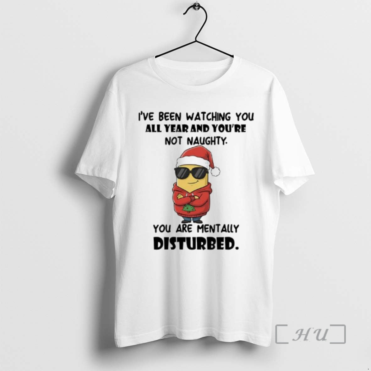New Minion Santa Ive Been Watching You All Year And Youre Not Naughty You Are