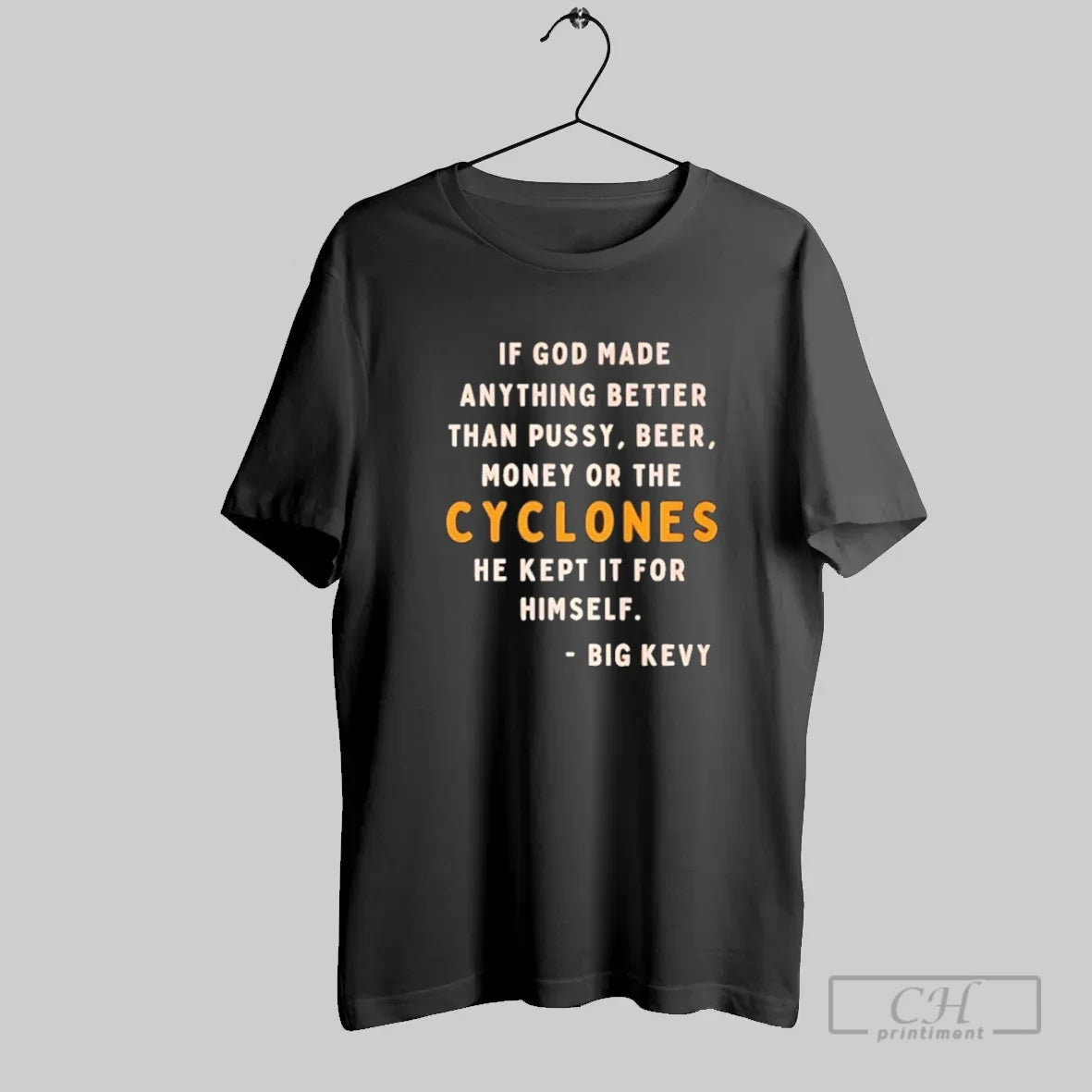 Nice Iowa State Cyclones He Kept It For Himself