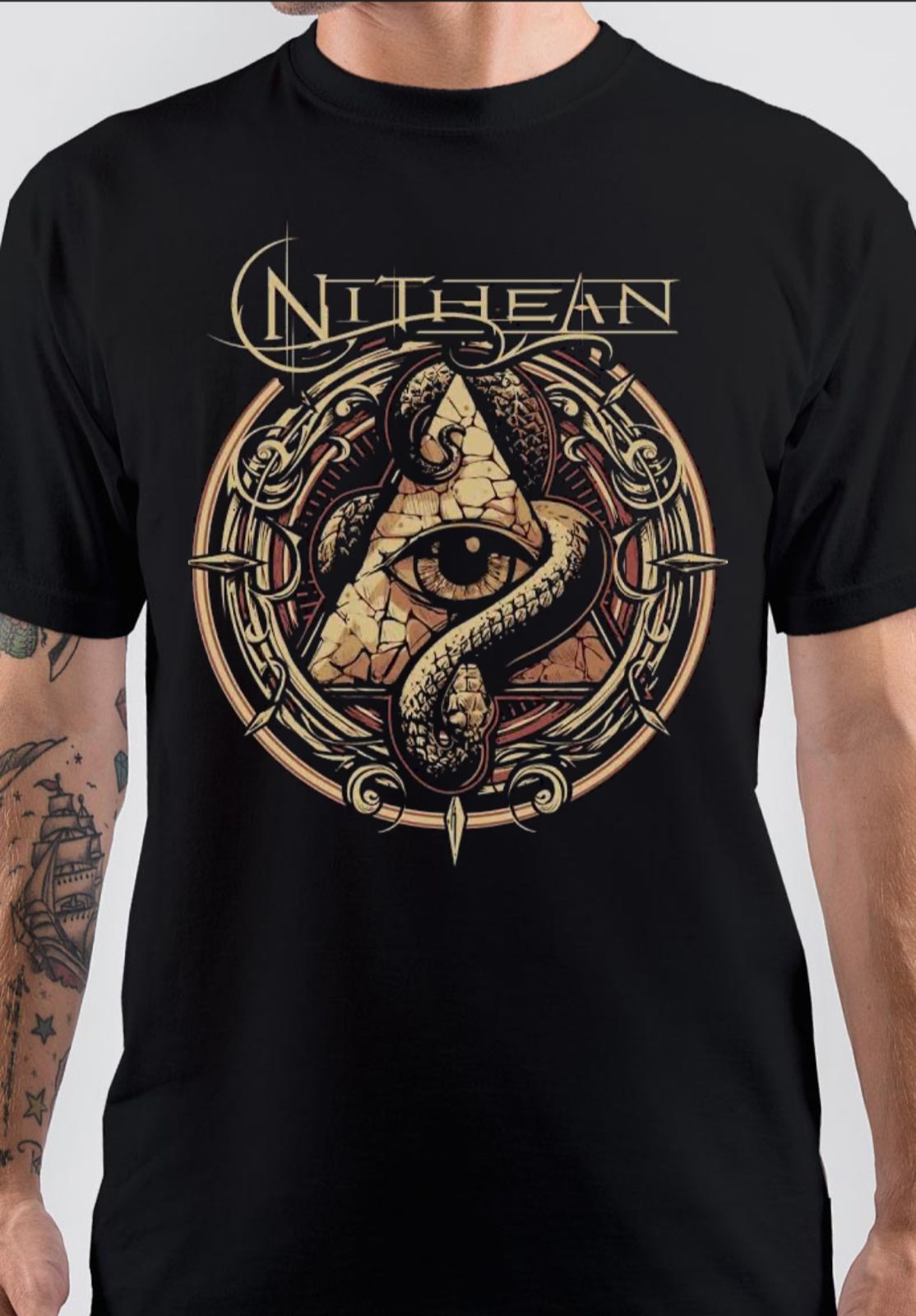 Nithean Black T-Shirt