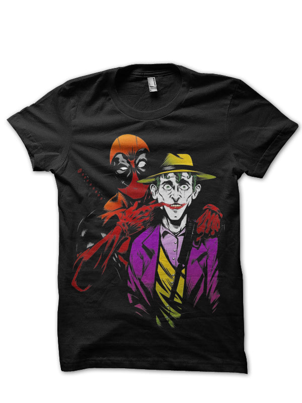 Out-Crazying Crazy Black Half Sleeve T-Shirt