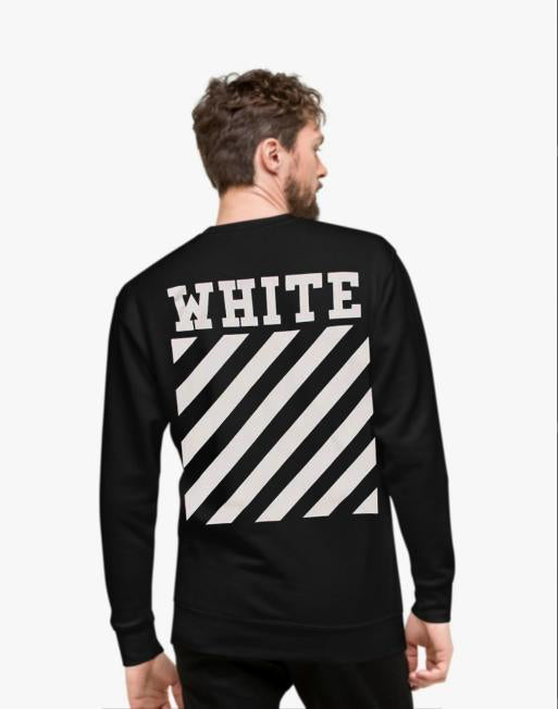 Off White Stripes Sweatshirt
