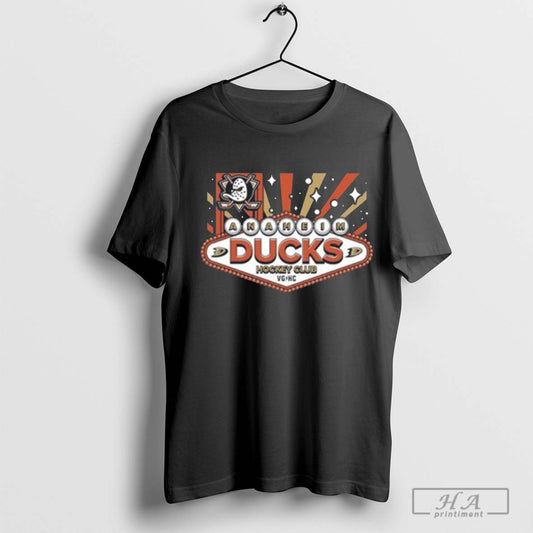 Official 2024 Anaheim Ducks City Lights T Shirts