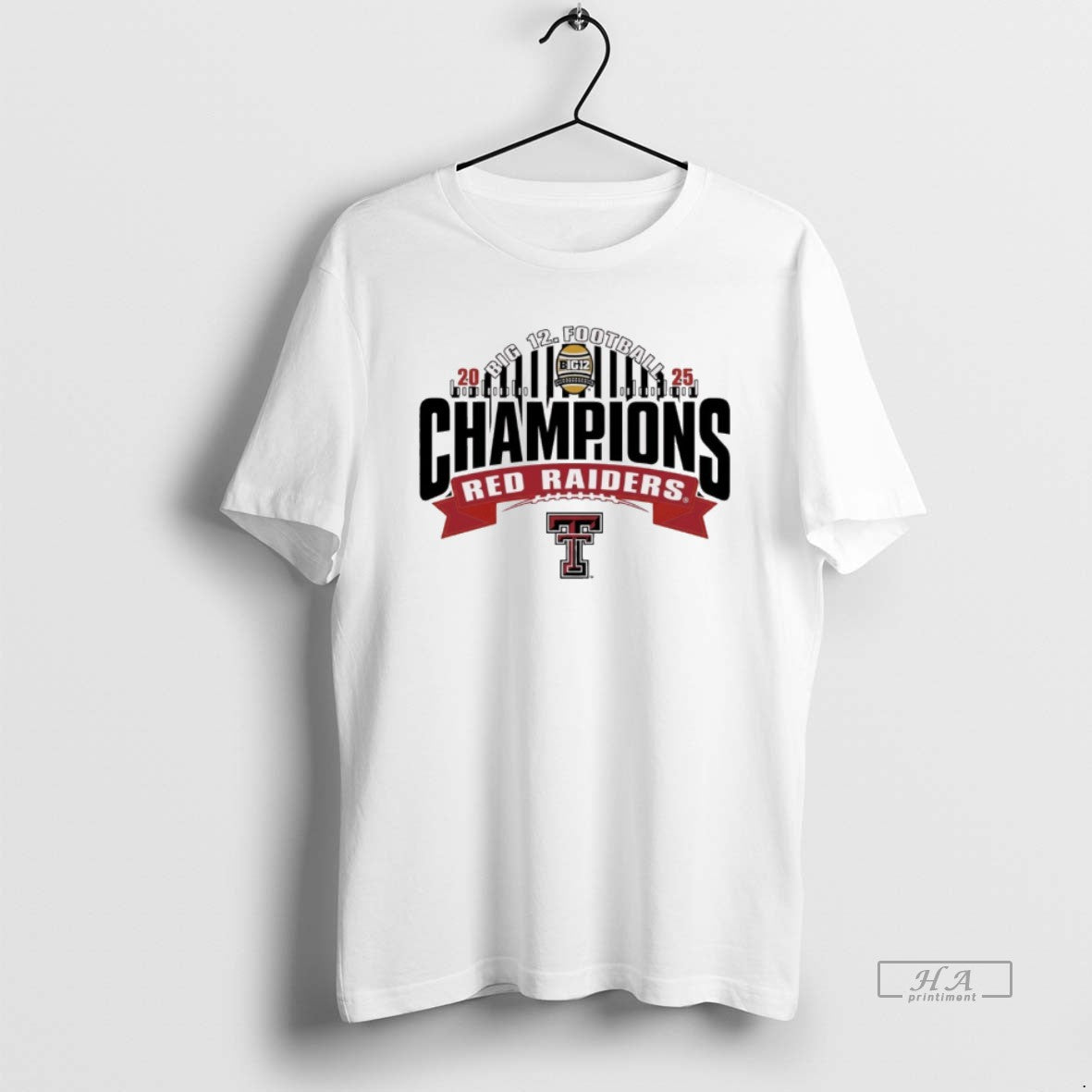 Official 2025 Big 12 Football Champions Texas Tech Red Raiders