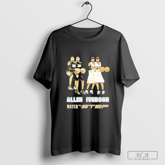 Official Allen Iverson Watch My Step T Shirts