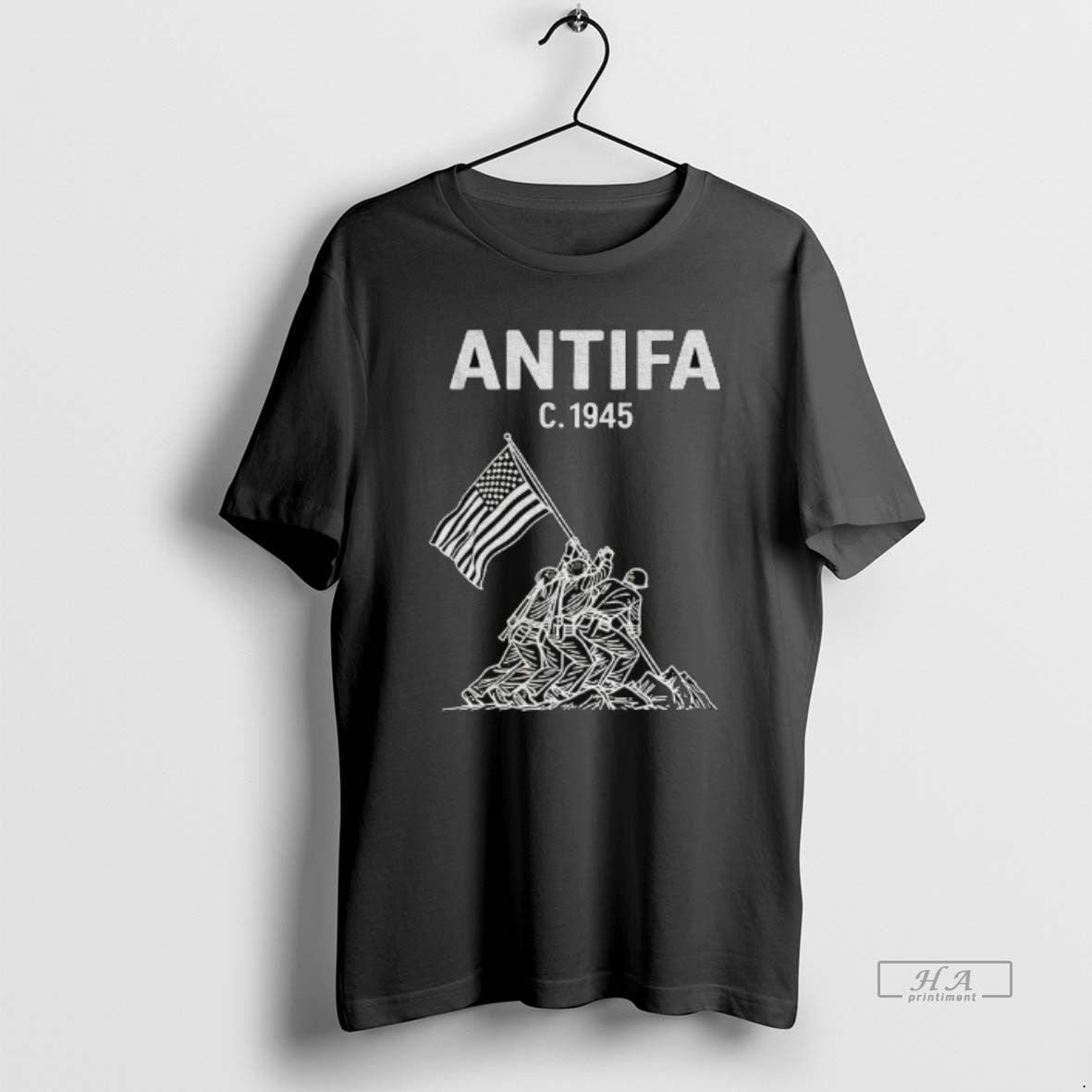 Official Antifa C 1945 American Flag