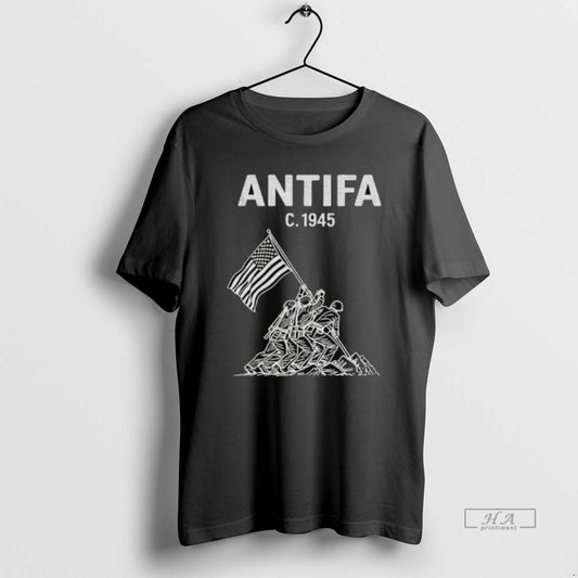 Official Antifa C 1945 American Flag