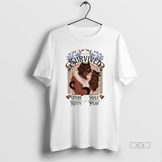 Official Barely Survived Were Kitty Jayvik Role Play Graphic Art