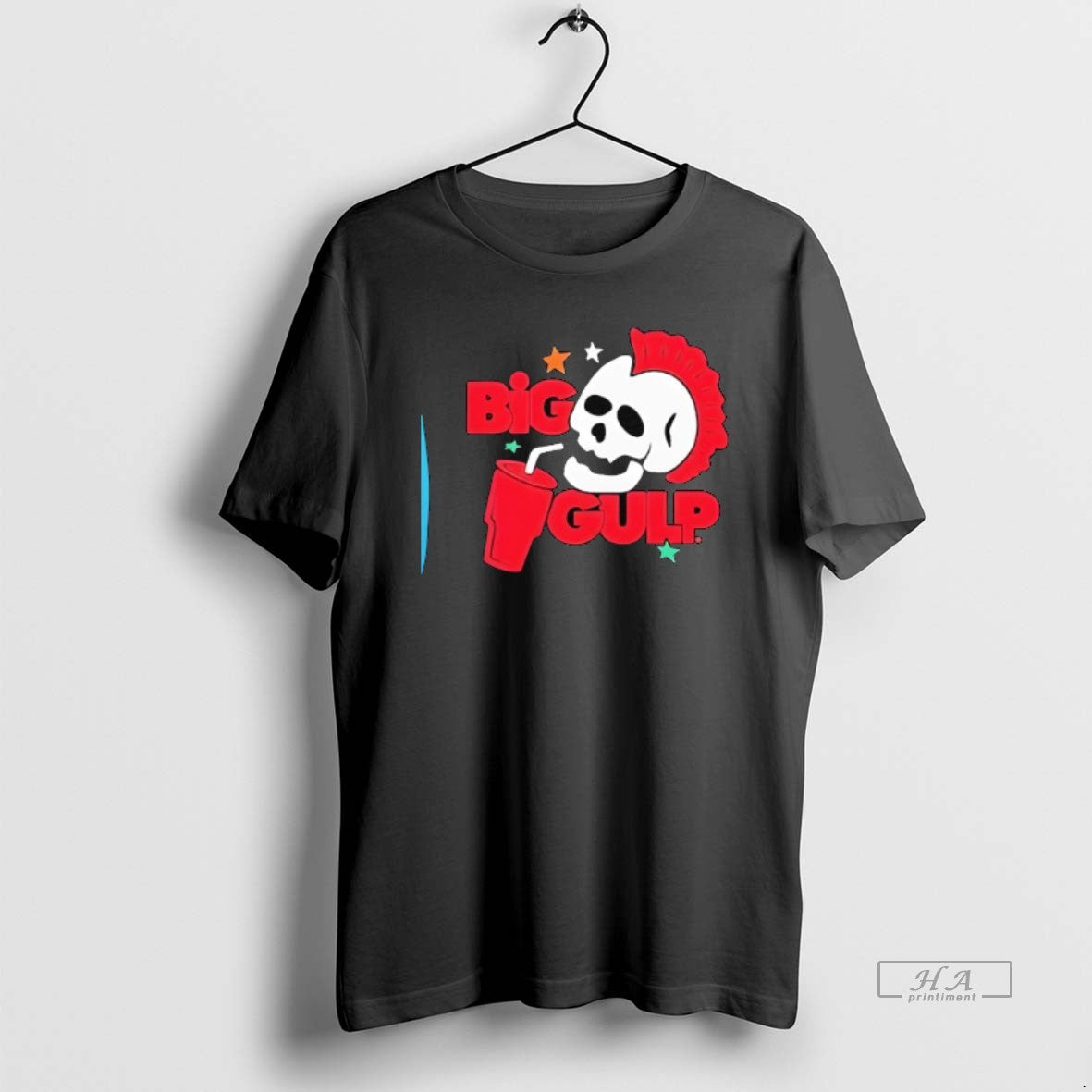 Official Big Gulp Mohawk Skull