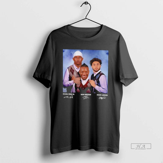 Official Bijan Robinson Michael Penix Jr Drake London Football Atlanta Step Brothers