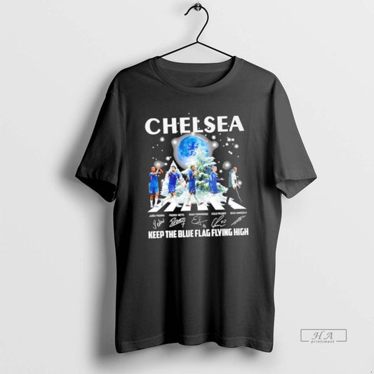 Official Chelsea Enzo Maresca And Players Abbey Road Keep The Blue Flag Flying High