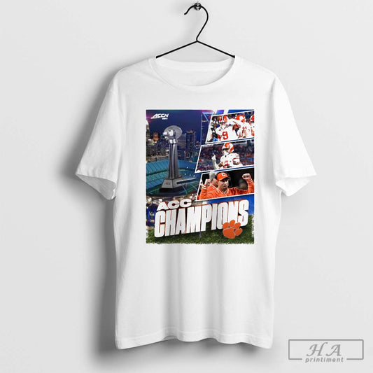 Official Clemson Tigers Are The Acc Football Conference Champions 2024 Poster