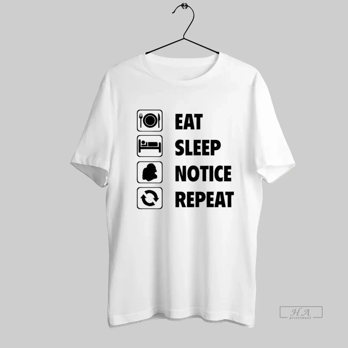 Official Eat Sleep Notice Repeat 2025