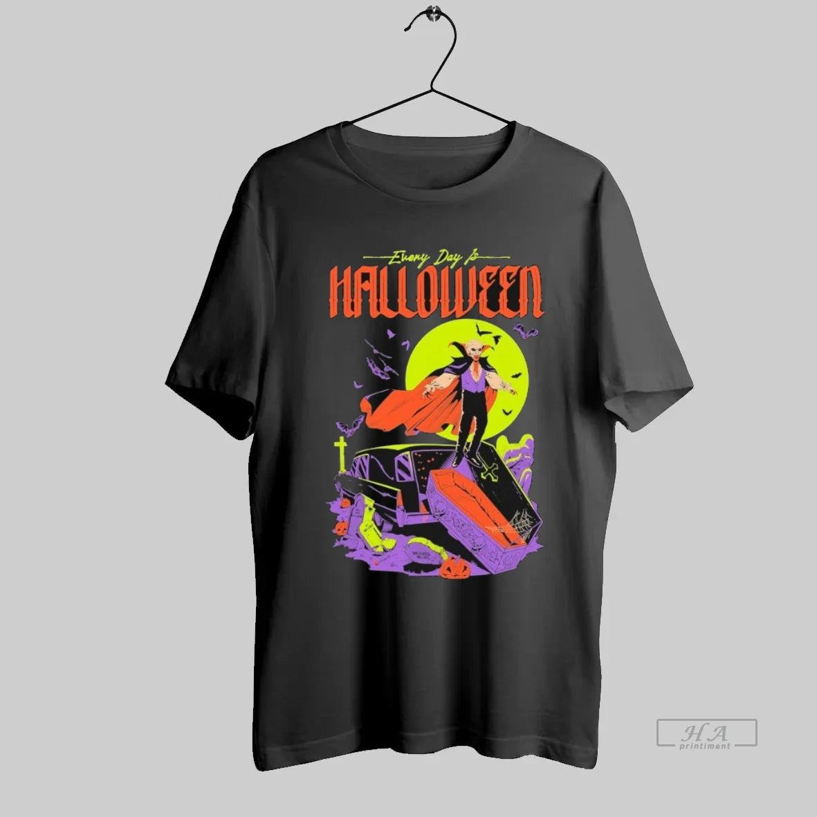 Official Every Day Is Halloween Vampire Coffin 2025