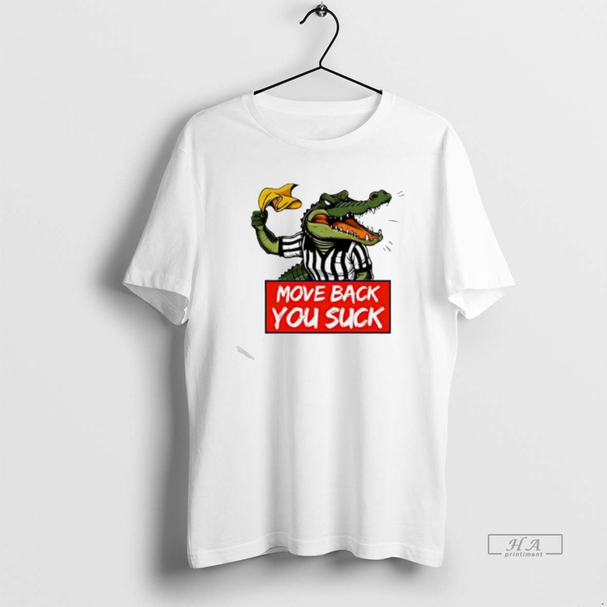 Official Gators Breakdown Move Back You Suck Graphic