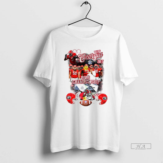 Official Georgia Bulldogs Football 2025 Sec Championship