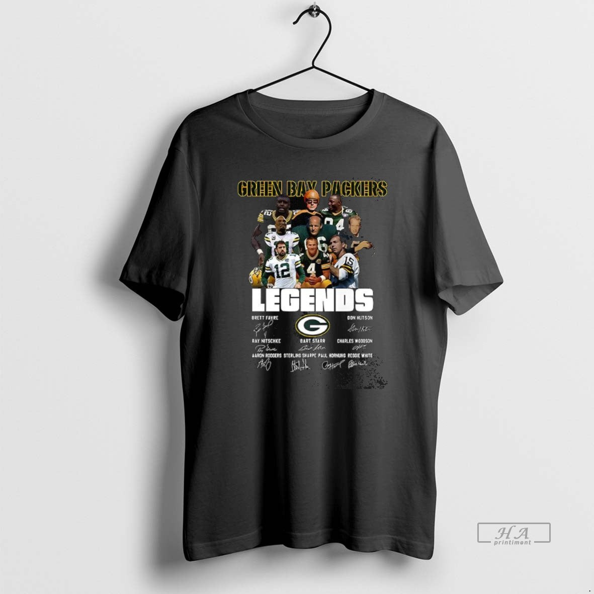 Official Green Bay Packers Legends Vintage Signature