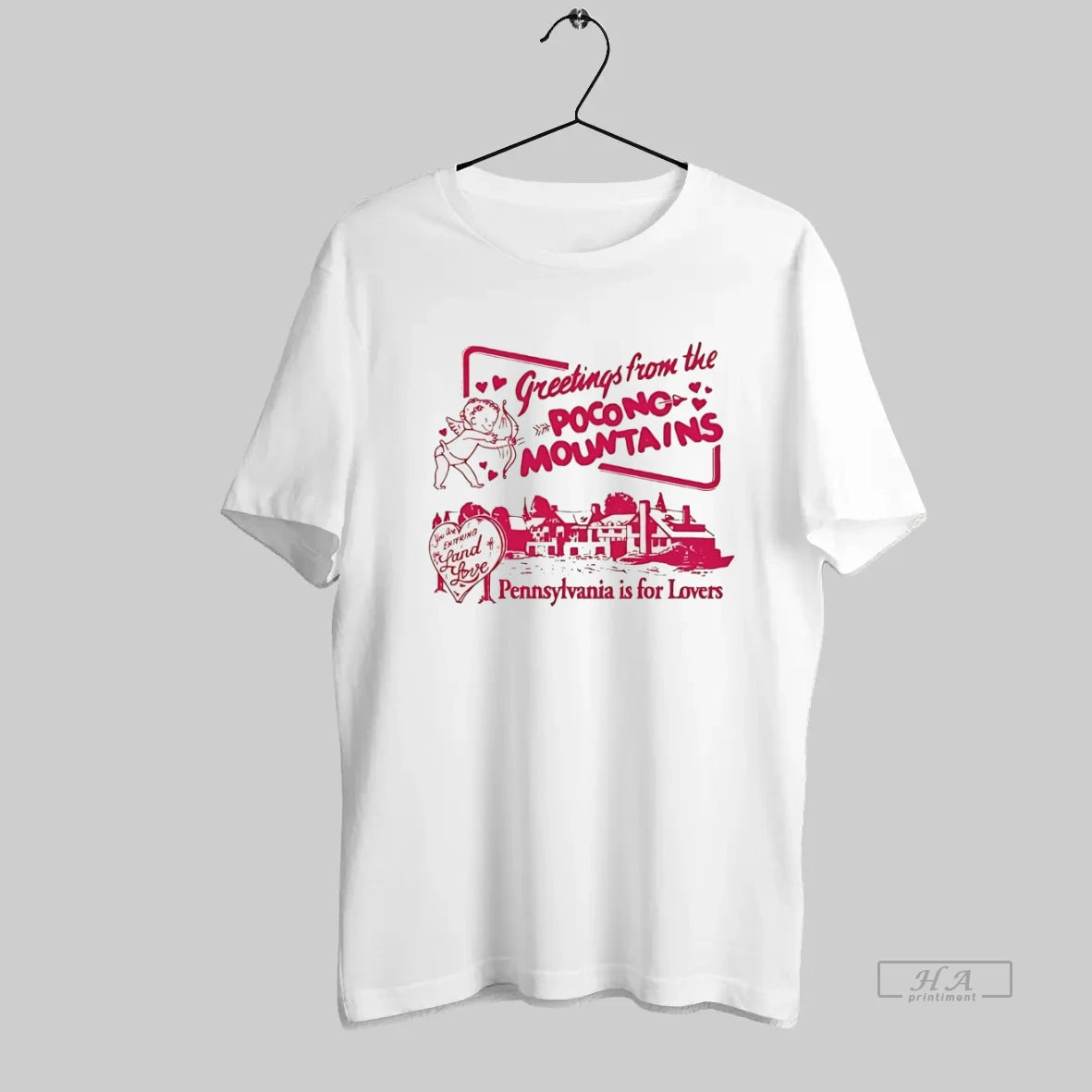 Official Greetings From The Pocono Mountains Pennsylvania Is For Lovers