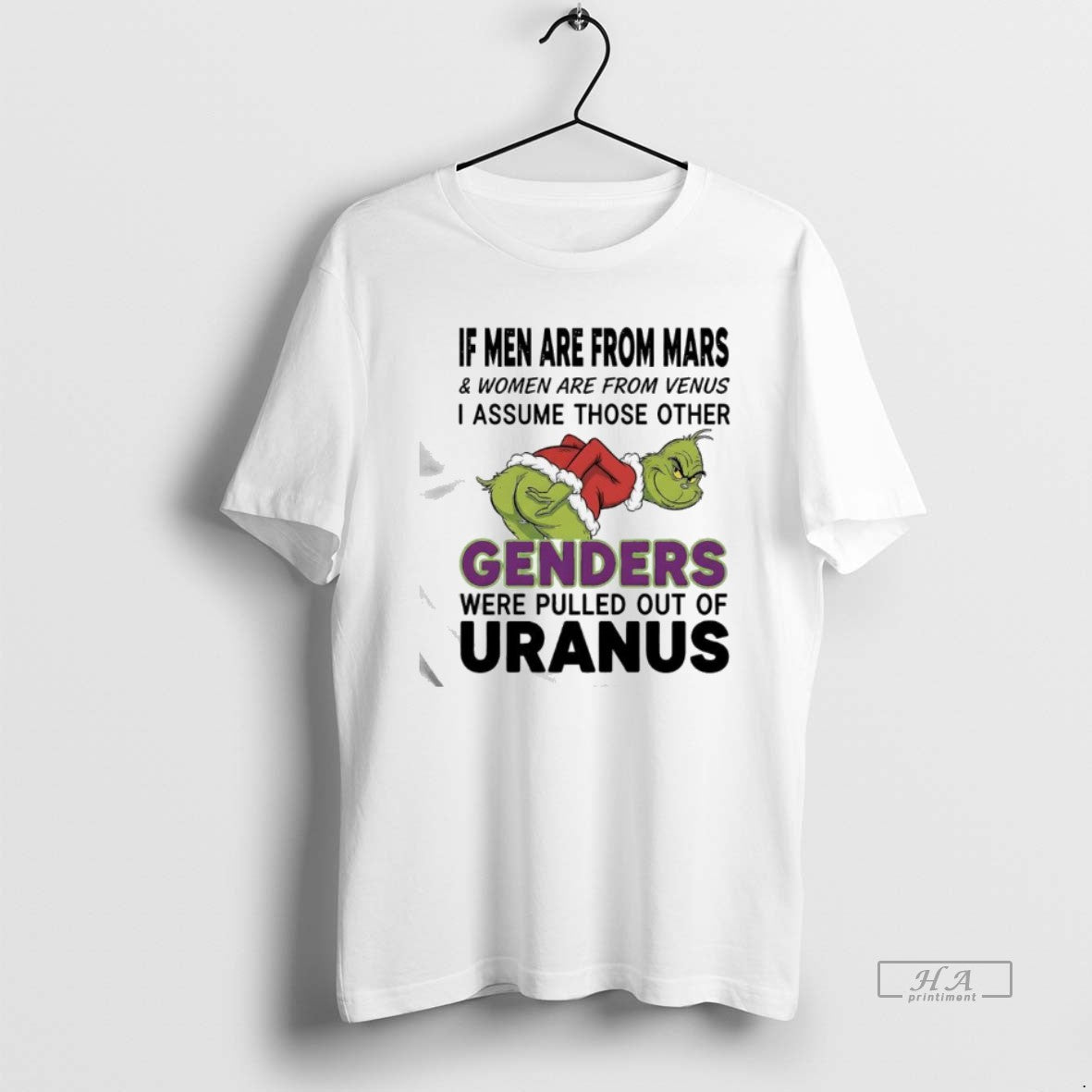 Official Grinch Xmas I Assume Those Other Genders Were Pulled Out Of Uranus