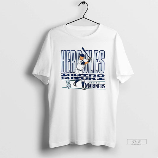 Official Ichiro Suzuki Seattle Mariners Baseball Mlb Hercules Players