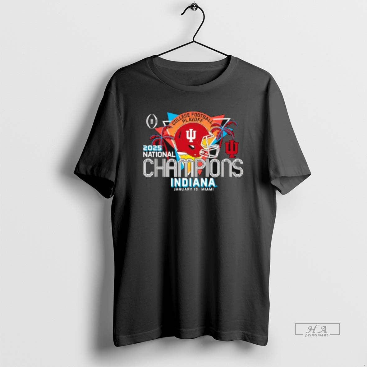 Official Indiana Football Cfp National Champions Retro 2025