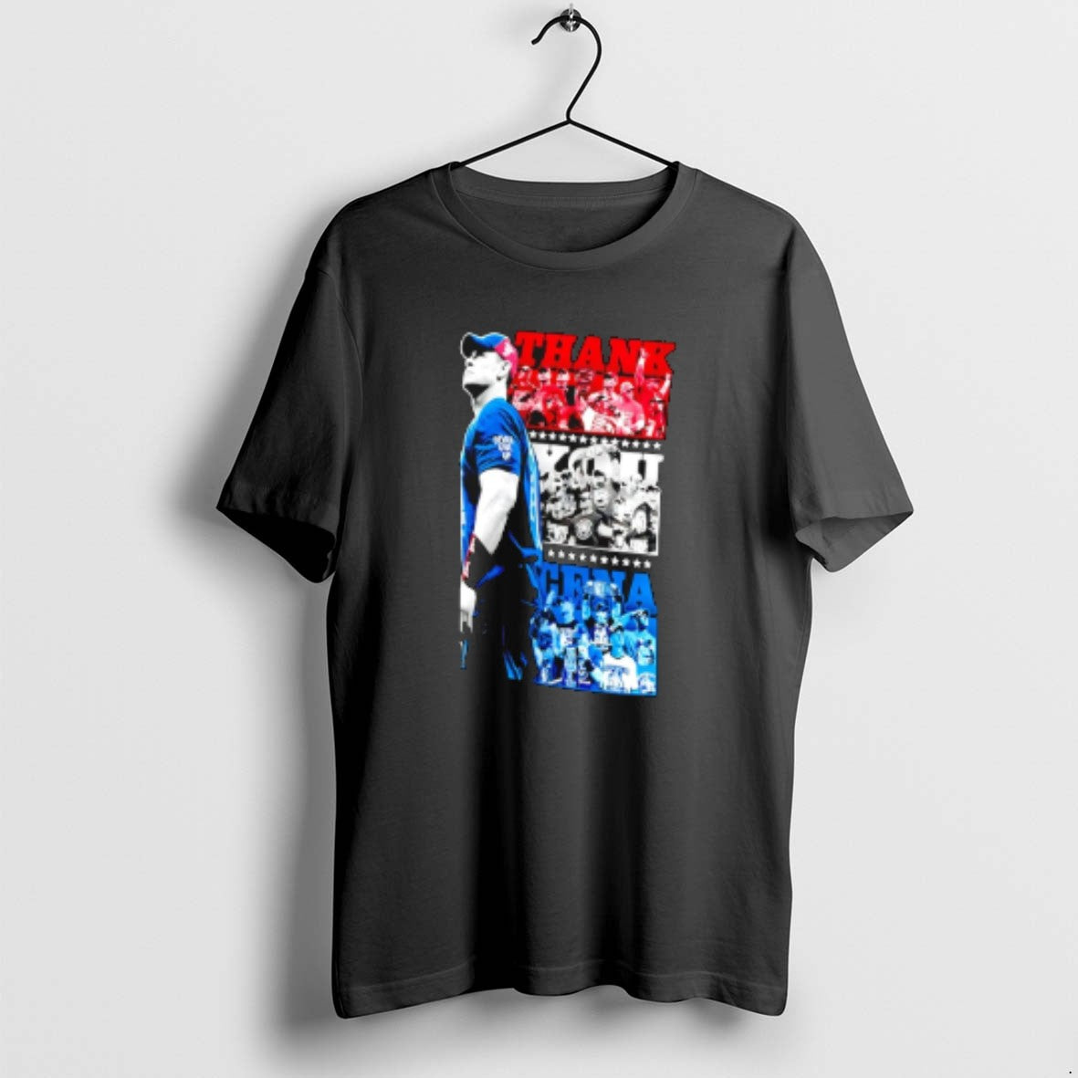 Official John Cena Thank You Cena Red White And Blue