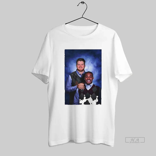 Official Justin Jefferson And Sam Darnold Minnesota Viking Football Step Brothers
