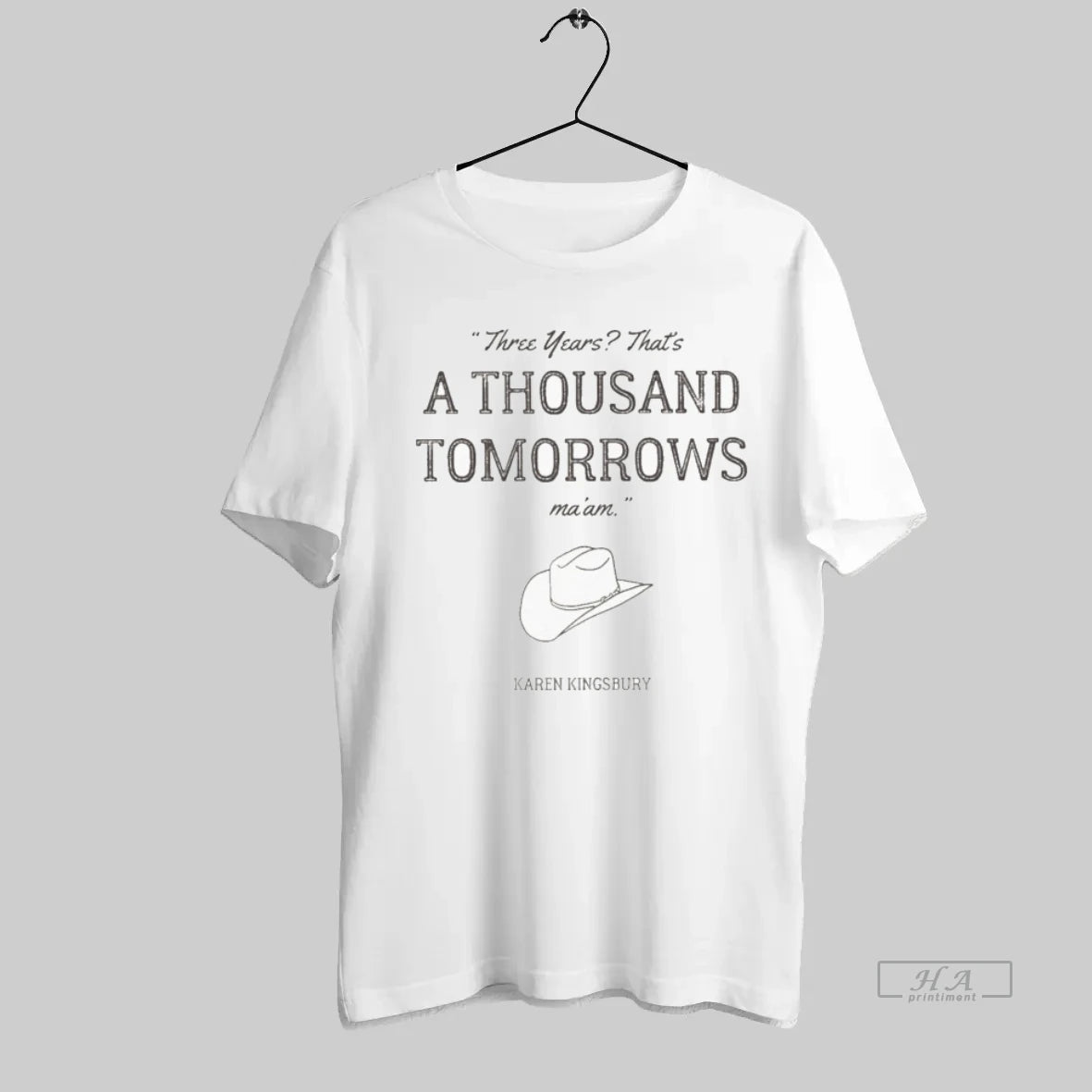 Official Karen Kingsbury Bookstore A Thousand Tomorrows Three Years Thats Hat