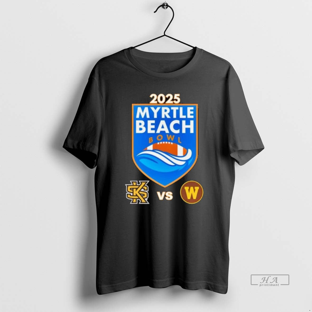 Official Kennesaw State Owls Vs Western Michigan Broncos 2025 Myrtle Beach Bowl Matchup Long Sleve