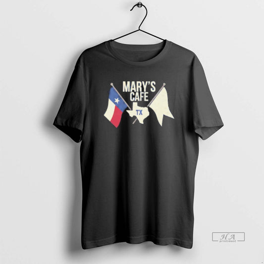 Official Marys Cafe Tx Flag State