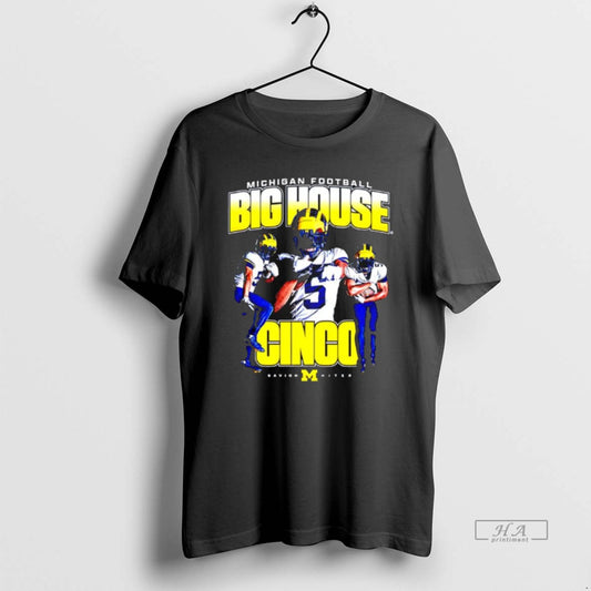 Official Michigan Football Michigan Savion Hiter Big House Cinco