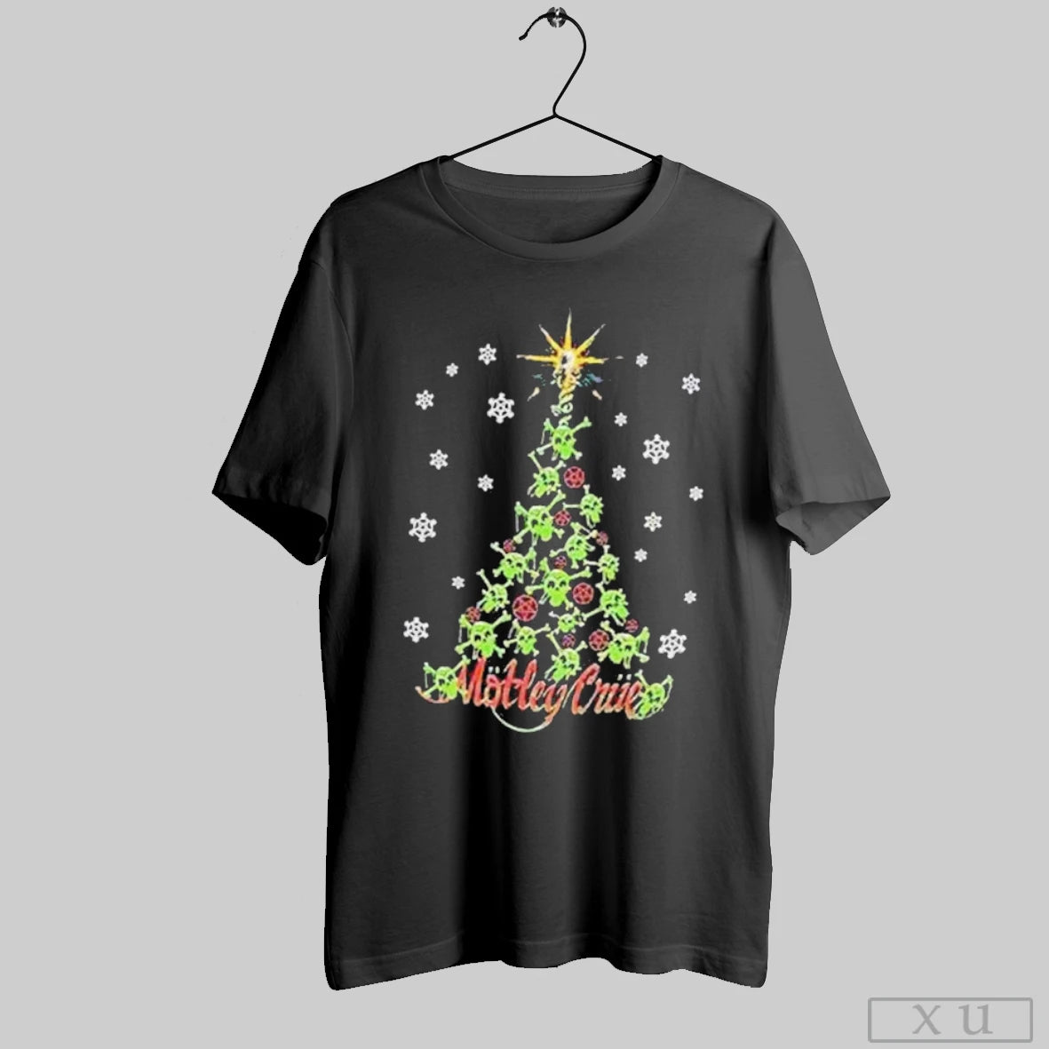 Official Motley Crue All I Want For Christmas Is Crue Xmas Holiday T Shirts