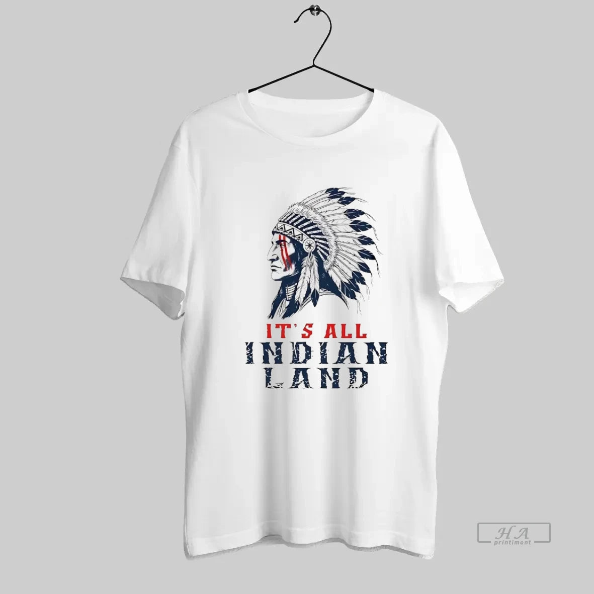 Official Native American Chief Its All Indian Land