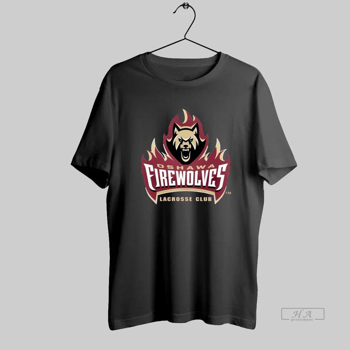 Official Oshawa Firewolves The Return Of Lacrosse To Durham Region Logo