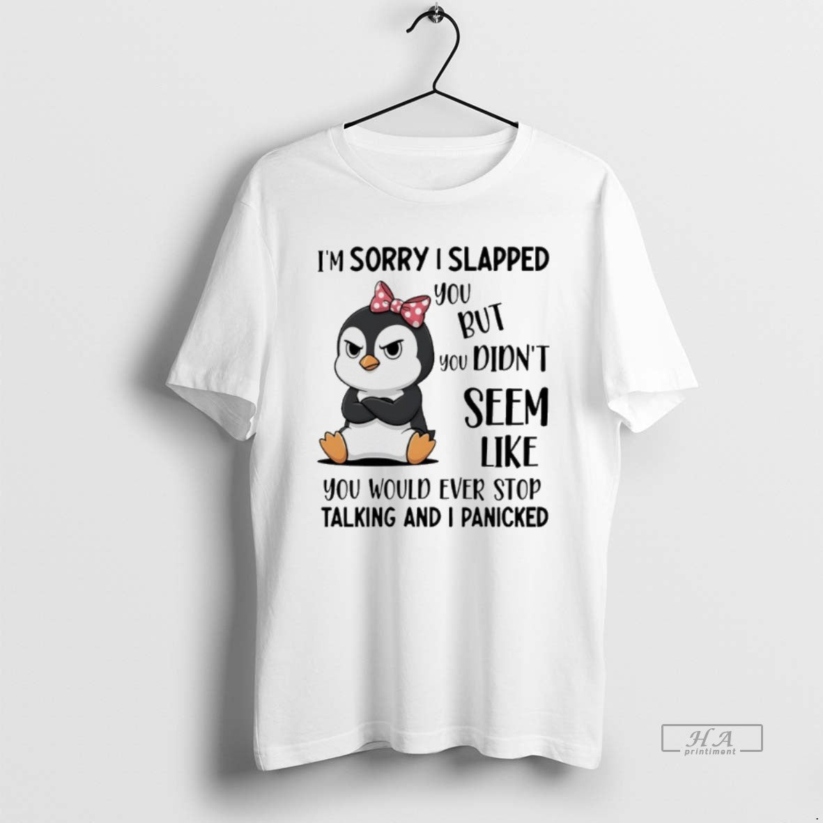 Official Penguins Im Sorry I Slapped You But You Didnt Seem Like You Would Ever