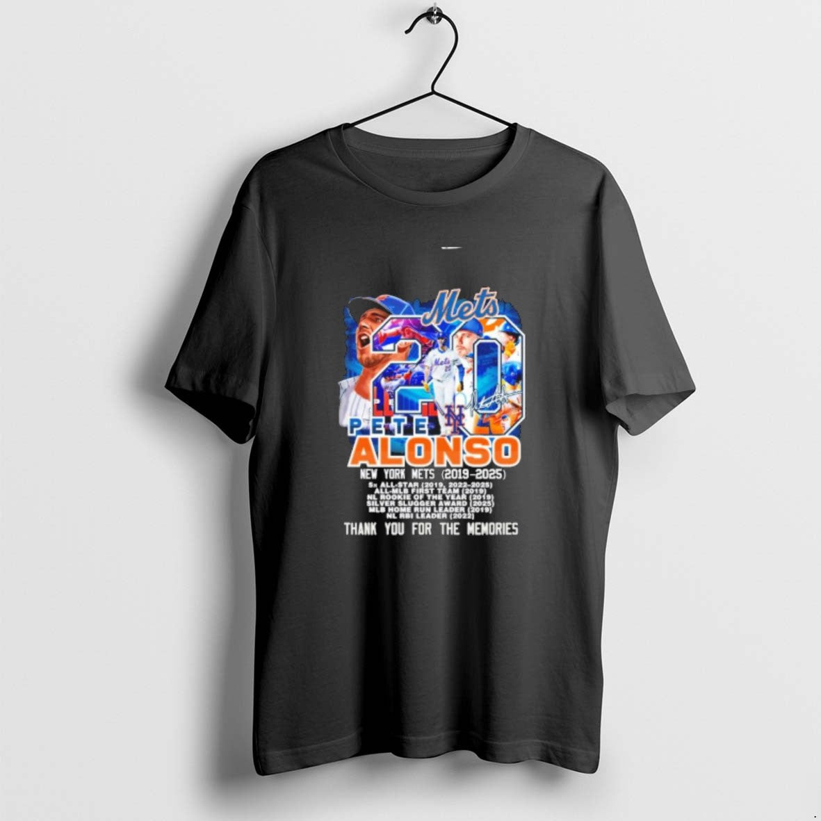 Official Pete Alonso New York Mets 2019 2025 Thank You For The Memories