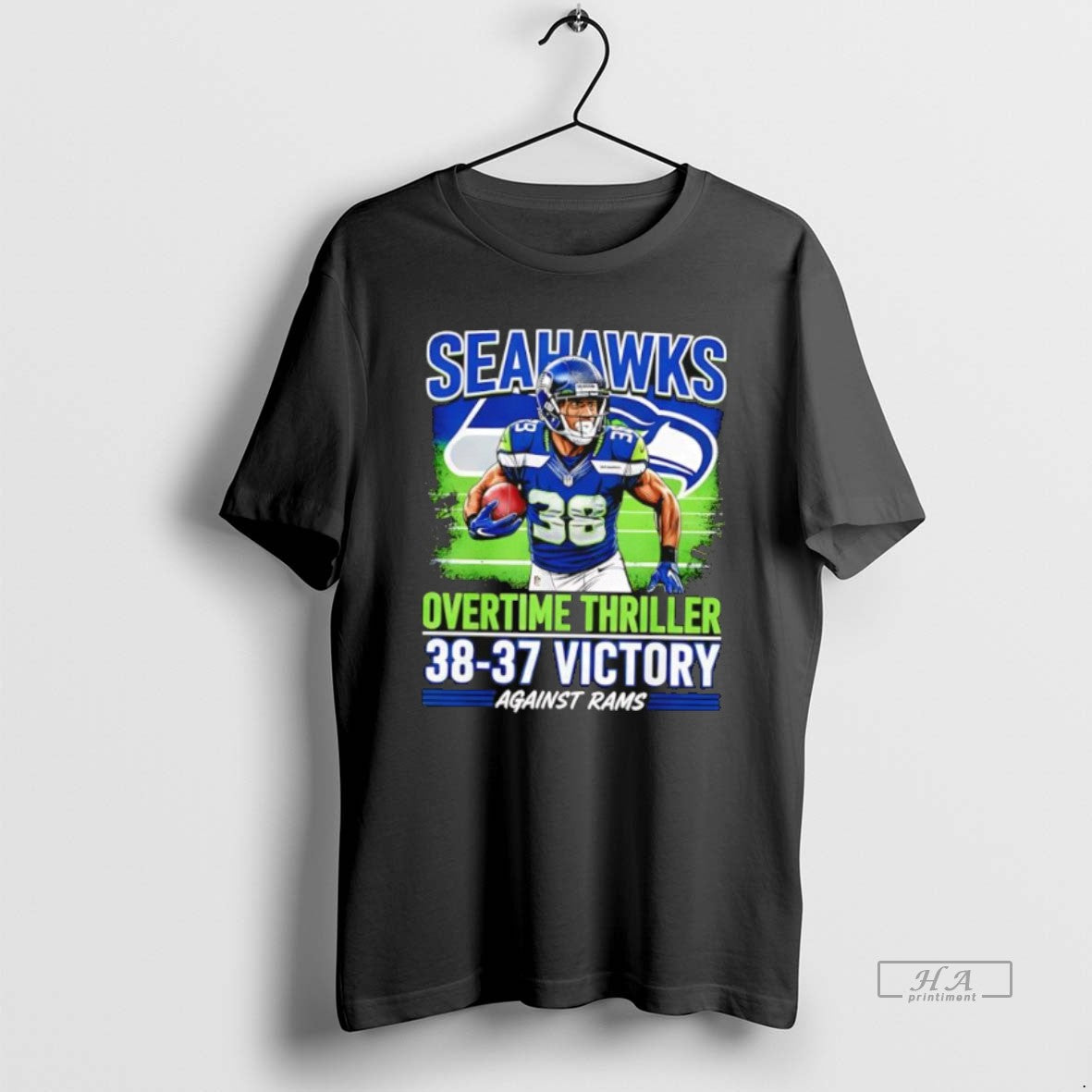 Official Seahawks Overtime Thriller Against Rams 38 37 Victory