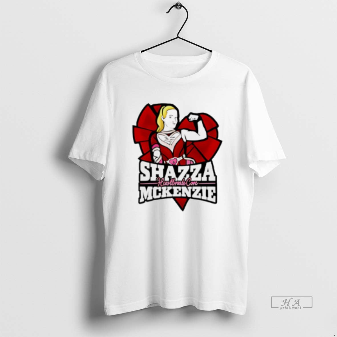 Official Shazza Mckenzie Heartbreak Core Graphic