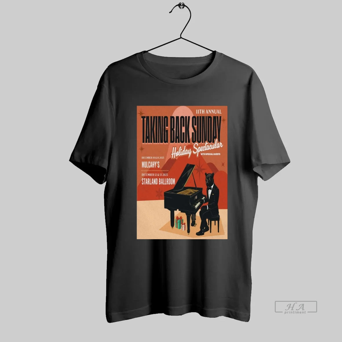 Official Taking Back Sunday Tour December 2025 11th Annual Holiday Spectacular New